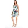 imageMatchable Family Hawaiian Luau Men Women Girl Boy Clothes in Lost in ParadiseWomen Round Neck Shift Dress