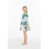 imageMatchable Family Hawaiian Luau Men Women Girl Boy Clothes in Mint ForestGirl Flare