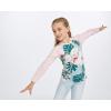 imageMatchable Family Hawaiian Luau Men Women Girl Boy Clothes in Mint ForestGirl Long Sleeve