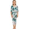 imageMatchable Family Hawaiian Luau Men Women Girl Boy Clothes in Mint ForestGirl Romper