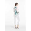 imageMatchable Family Hawaiian Luau Men Women Girl Boy Clothes in Mint ForestWomen 34 Sleeve Crew Neck Shirt