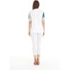 imageMatchable Family Hawaiian Luau Men Women Girl Boy Clothes in Mint ForestWomen Aloha Tshirt