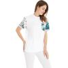 imageMatchable Family Hawaiian Luau Men Women Girl Boy Clothes in Mint ForestWomen Aloha Tshirt