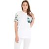 imageMatchable Family Hawaiian Luau Men Women Girl Boy Clothes in Mint ForestWomen Aloha Tshirt