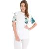 imageMatchable Family Hawaiian Luau Men Women Girl Boy Clothes in Mint ForestWomen Aloha Tshirt