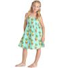 imageMatchable Family Hawaiian Luau Men Women Girl Boy Clothes in Pineapple Skull TurquoiseGirl Elastic Strap
