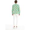 imageMatchable Family Hawaiian Luau Men Women Girl Boy Clothes in Pineapple Skull TurquoiseMen Long Sleeve