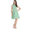 imageMatchable Family Hawaiian Luau Men Women Girl Boy Clothes in Pineapple Skull TurquoiseWomen Fit and Flare