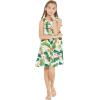 imageMatchable Family Hawaiian Luau Men Women Girl Boy Clothes in Bird of ParadiseGirl Round Neck Shift