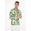 imageMatchable Family Hawaiian Luau Men Women Girl Boy Clothes in Bird of ParadiseMen Long Sleeve