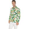imageMatchable Family Hawaiian Luau Men Women Girl Boy Clothes in Bird of ParadiseMen Long Sleeve
