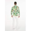 imageMatchable Family Hawaiian Luau Men Women Girl Boy Clothes in Bird of ParadiseMen Long Sleeve