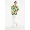 imageMatchable Family Hawaiian Luau Men Women Girl Boy Clothes in Bird of ParadiseMen Short Sleeve