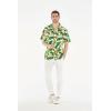 imageMatchable Family Hawaiian Luau Men Women Girl Boy Clothes in Bird of ParadiseMen Short Sleeve