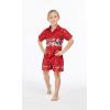 imageMatchable Family Hawaiian Luau Men Women Girl Boy Clothes in Christmas Santa in Hawaii Red CrossBoy Short Sleeve