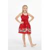 imageMatchable Family Hawaiian Luau Men Women Girl Boy Clothes in Christmas Santa in Hawaii Red CrossGirl Elastic Strap