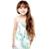 imageMatchable Family Hawaiian Luau Men Women Girl Boy Clothes in Orchid Breeze WhiteGirl Elastic Ruffle