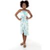 imageMatchable Family Hawaiian Luau Men Women Girl Boy Clothes in Orchid Breeze WhiteGirl Halter
