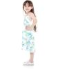 imageMatchable Family Hawaiian Luau Men Women Girl Boy Clothes in Orchid Breeze WhiteGirl Ruffle Tank
