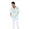imageMatchable Family Hawaiian Luau Men Women Girl Boy Clothes in Orchid Breeze WhiteMen Short Sleeve