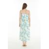 imageMatchable Family Hawaiian Luau Men Women Girl Boy Clothes in Orchid Breeze WhiteWomen Maxi Ruffle