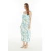 imageMatchable Family Hawaiian Luau Men Women Girl Boy Clothes in Orchid Breeze WhiteWomen Maxi Ruffle