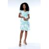 imageMatchable Family Hawaiian Luau Men Women Girl Boy Clothes in Orchid Breeze WhiteWomen Short Rahee