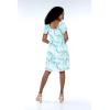 imageMatchable Family Hawaiian Luau Men Women Girl Boy Clothes in Orchid Breeze WhiteWomen Short Rahee