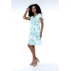 imageMatchable Family Hawaiian Luau Men Women Girl Boy Clothes in Orchid Breeze WhiteWomen Short Rahee