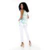 imageMatchable Family Hawaiian Luau Men Women Girl Boy Clothes in Orchid Breeze WhiteWomen Tank Top