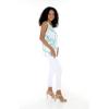 imageMatchable Family Hawaiian Luau Men Women Girl Boy Clothes in Orchid Breeze WhiteWomen Tank Top