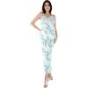 imageMatchable Family Hawaiian Luau Men Women Girl Boy Clothes in Orchid Breeze WhiteWomen V Neck Jumpsuit