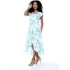imageMatchable Family Hawaiian Luau Men Women Girl Boy Clothes in Orchid Breeze WhiteWomen Wrap Ruffle