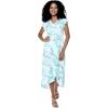 imageMatchable Family Hawaiian Luau Men Women Girl Boy Clothes in Orchid Breeze WhiteWomen Wrap Ruffle
