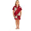 imageMatchable Family Hawaiian Luau Men Women Girl Boy Clothes in Pineapple Garden BurgundyBoy Short Sleeve