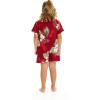 imageMatchable Family Hawaiian Luau Men Women Girl Boy Clothes in Pineapple Garden BurgundyBoy Short Sleeve