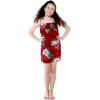 imageMatchable Family Hawaiian Luau Men Women Girl Boy Clothes in Pineapple Garden BurgundyGirl Romper