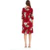 imageMatchable Family Hawaiian Luau Men Women Girl Boy Clothes in Pineapple Garden BurgundyWomen 34 Sleeve