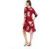 imageMatchable Family Hawaiian Luau Men Women Girl Boy Clothes in Pineapple Garden BurgundyWomen 34 Sleeve