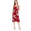 imageMatchable Family Hawaiian Luau Men Women Girl Boy Clothes in Pineapple Garden BurgundyWomen Mermaid