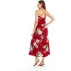 imageMatchable Family Hawaiian Luau Men Women Girl Boy Clothes in Pineapple Garden BurgundyWomen Sweet Heart Maxi