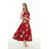 imageMatchable Family Hawaiian Luau Men Women Girl Boy Clothes in Pineapple Garden BurgundyWomen Tiered