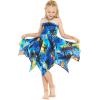 imageMatchable Family Hawaiian Luau Men Women Girl Boy Clothes in Sunset BlueGirl Fairy