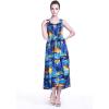 imageMatchable Family Hawaiian Luau Men Women Girl Boy Clothes in Sunset BlueWomen Maxi Tank