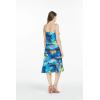 imageMatchable Family Hawaiian Luau Men Women Girl Boy Clothes in Sunset BlueWomen Mermaid