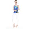 imageMatchable Family Hawaiian Luau Men Women Girl Boy Clothes in Sunset BlueWomen Tank Top