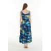 imageMatchable Family Hawaiian Luau Men Women Girl Boy Clothes in Sunset BlueWomen Tiered