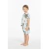 imageMatchable Family Hawaiian Luau Men Women Girl Boy Clothes in Wispy Cereus Light BlueBoy Short Sleeve
