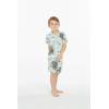 imageMatchable Family Hawaiian Luau Men Women Girl Boy Clothes in Wispy Cereus Light BlueBoy Short Sleeve