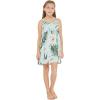 imageMatchable Family Hawaiian Luau Men Women Girl Boy Clothes in Wispy Cereus Light BlueGirl Empire